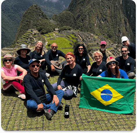 foto de grupo viajem Rz é confiável